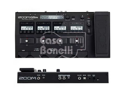 G5N MULTI EFFECTS PROCESSOR Zoom Pedalera para Guitarra Eléctrica