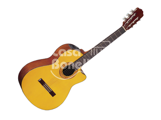 EG124C Takamine Guitarra Electrocriolla con Cuerdas de Nylon y Corte