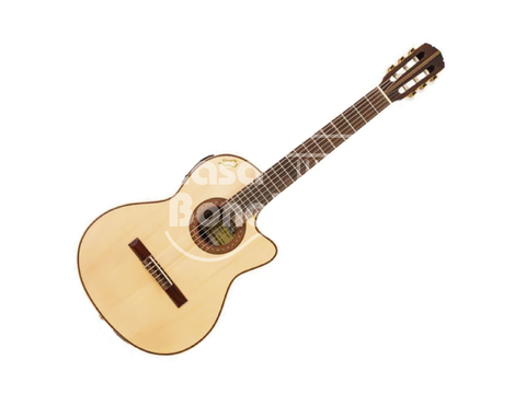 WILDE PROFESIONAL Gracia Guitarra Electrocriolla con Cuerdas de Nylon y Corte