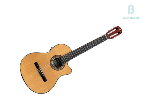 EQM10 Gracia Guitarra Clásica con Eq y Corte