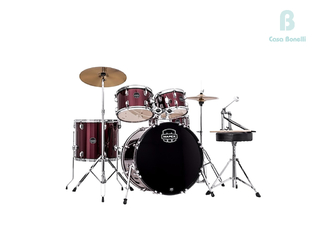 PDG5245TDR PRODIGY Mapex Batería Acústica con Fierros sin Platillos con Banqueta