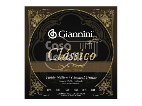 GENWPM Giannini Cuerdas para Guitarra Clásica