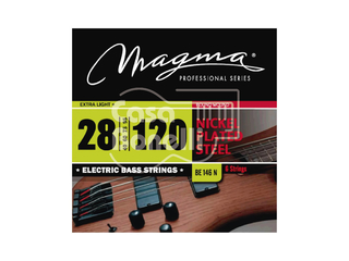 BE-146N Magma 28-120 Set 6 Cuerdas para Bajo Eléctrico