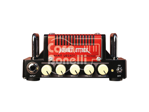 MG20 HEART ATTACK Hotone Nano Cabezal Amplificador para Guitarra Eléctrica