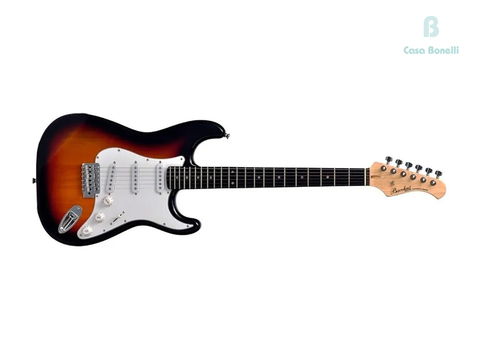 BST 1R Bacchus Guitarra Eléctrica Stratocaster Sunburst 3SC