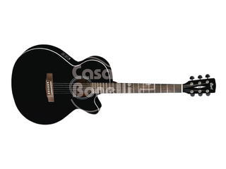 SFX1FBK Cort Guitarra Electroacústica con Corte