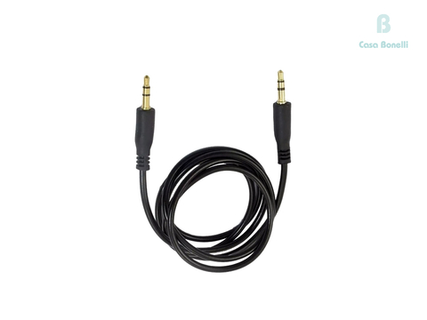 C29 LUJO Zebra Cable de 90 CM Stereo 3,5 mm Mini Plug & Stereo 3,5 mm MiniPlug
