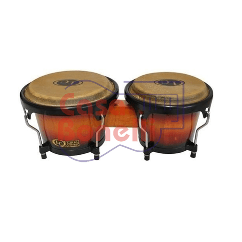 BONGO LATIN CUSTOM LC6070LES 6" 7" MADERA DE LUJO PARCHES CUERO