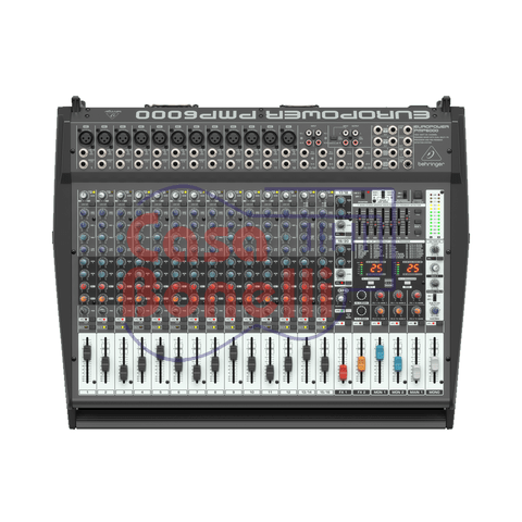 Consola Potenciada Behringer EUROPOWER PMP6000