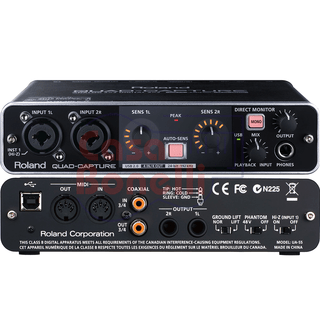 Interface de audio Quad Capture con usb 2.0 Roland UA55