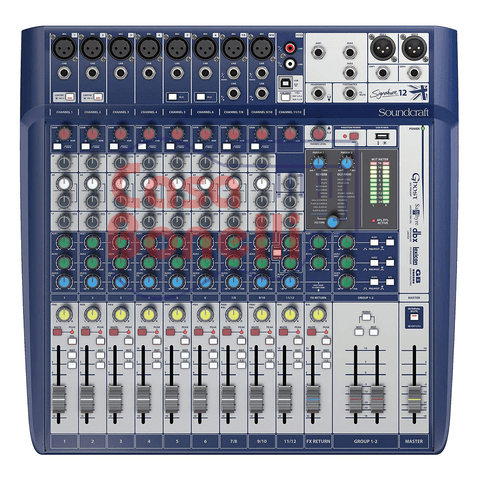 MIXER de 12 canales SOUNDCRAFT SIGNATURE 12