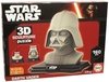 (939) Star Wars Darth Vader 3D - 160 peças