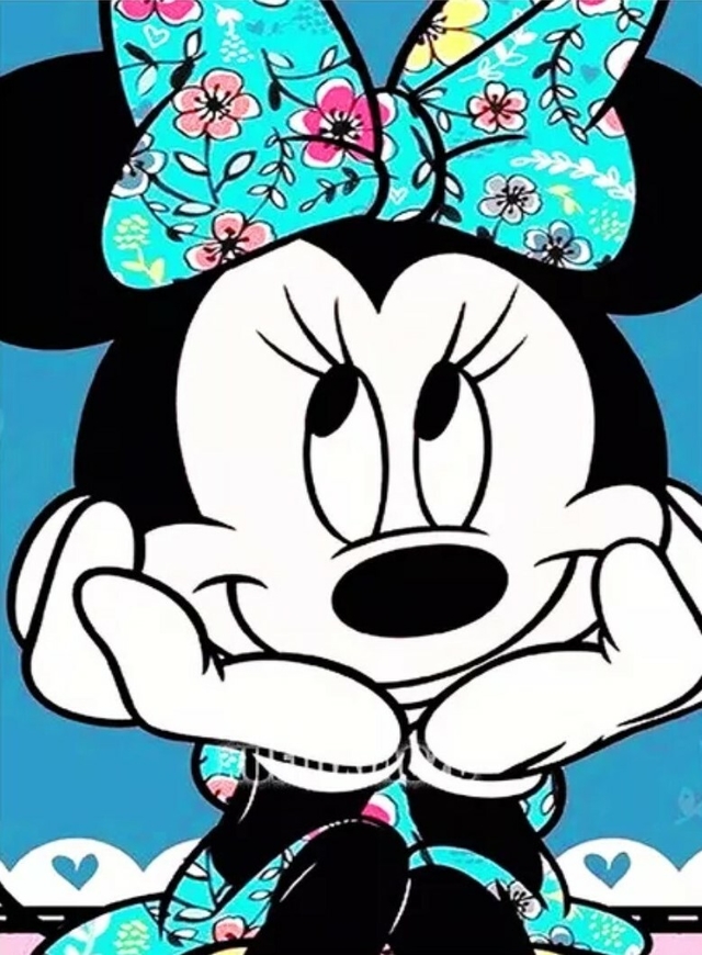 Disney quebra-cabeça mickey e minnie mouse 1000 peças diy quebra