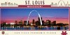 (1506) St. Louis, Missouri (PANORÂMICO) - 1000 peças