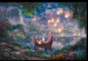 (1378) Pintura com Diamante - Rapunzel 2 - 25x20 cm - Total