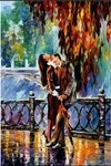 (1501) Pintura com Diamante - Casal Romântico 1 - 20x30 cm - Total