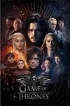 (1573) Pintura com Diamante - Game of Thrones 7 - 30x50 cm - Total