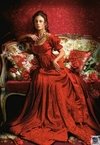 (1216) Pintura com Diamante - Beauty in Red - 30x20 cm - Total