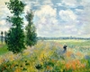 (2396) Pintura em tela numerada - Campo de Papoulas; Monet