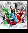 (1235) Pintura com Diamante - The Avengers 2 - 25x25 cm - Total