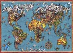 (986) Butterfly World Map; Garry Walton - 1000 peças - comprar online