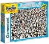 (1003) The Penguins of Madagascar; Impossible Puzzle - 1000 peças