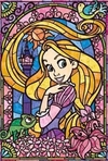 (1383) Pintura com Diamantes - Rapunzel 3 - 30x40cm