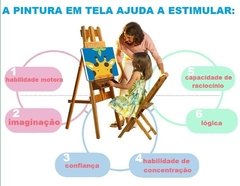 (1965) Pintura em Tela Numerada - Peppa Pig e George na internet