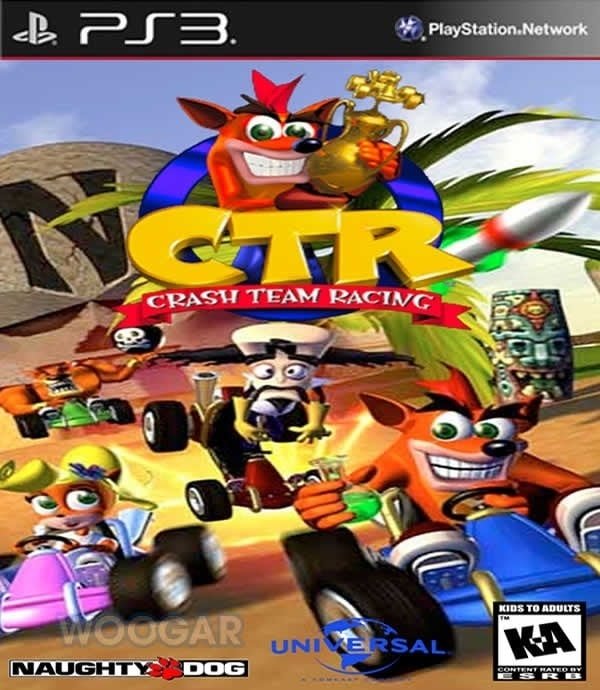 Crash Bandicoot Team Racing PS3 Digital - Pata´s