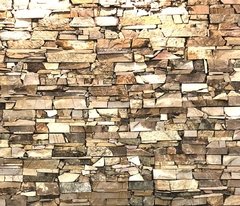Murete Piedra Bariloche Revestimiento En Mallas De 60x14