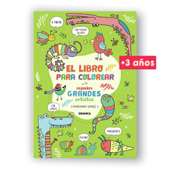 LIBRO PARA COLOREAR DE LOS PEQUEÑOS GRANDES ARTISTAS