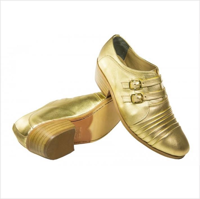 Sapato de dan a masculino bicolor em pelica Porto Free 071
