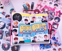 Stickers K-Pop 4 planchas A4 Serie Army