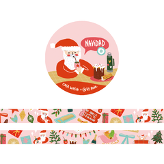 Washi Tape Casa Washi Navidad 15mm x 3m