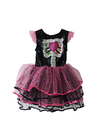 Disfraz Esqueleto halloween nena fucsia