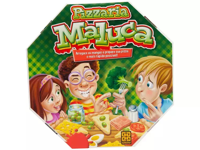 Jogo Pizzaria Maluca Grow