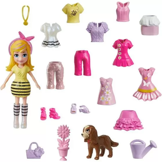 Polly Pocket Pack Quiosque de Moda e Lanchinhos - Mattel - A sua