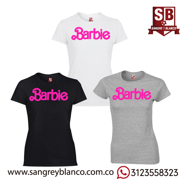 Camiseta barbie mujer sale