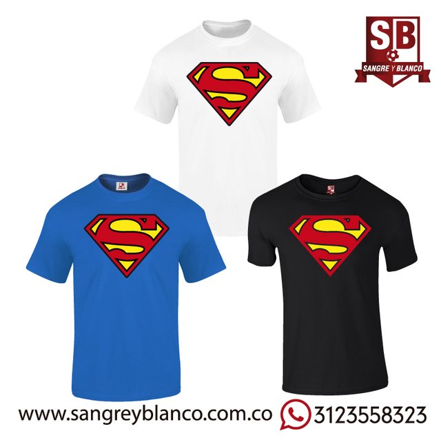 Camisetas Hombre Superman