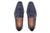 Mocasin Positano Croco Azul - tienda online