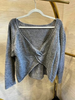 SWEATER RENATA NUDO GRIS - comprar online