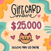 GIFT CARD ONLINE $25.000
