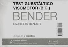 TEST GUESTALTICO VISOMOTOR JUEGO DE 9 TARJETAS - BENDER LAURETTA