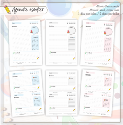 Agenda Escolar Infantil Neutra - comprar online