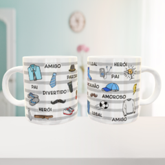 Caneca Pai Adjetivos - comprar online