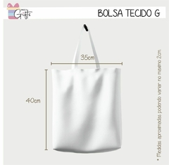 Bolsa Tecido Personalizada - G - comprar online