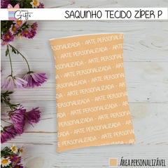 Saquinho em Tecido c/ Zíper - P