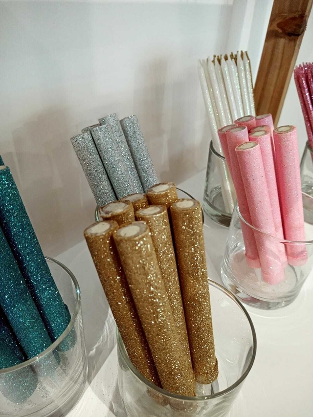 Glitter Dipped Pencils