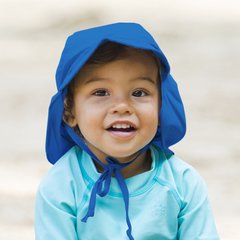 Sombrero Azul Francia Tapa Nuca, Cuello y Oreja + PROTECCIÓN SOLAR UPF+50 + IPLAY - comprar online
