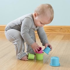 JUGUETE ECOLÓGICO TAZAS FLOTANTES HECHAS DE PLANTAS + IPLAY USA . FOMENTA EL APRENDIZAJE - tienda online